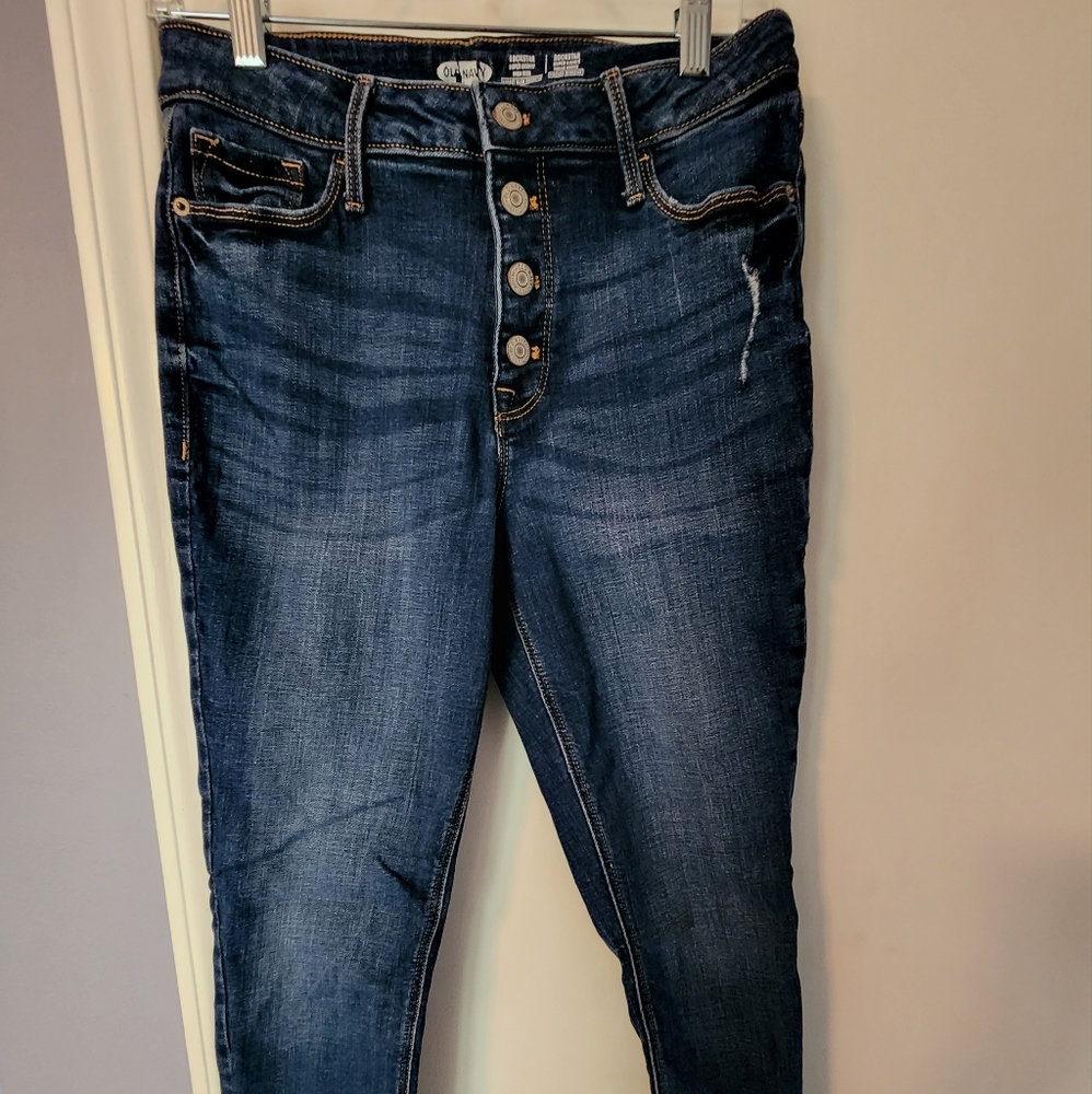 High-waisted Skinny Jeans
